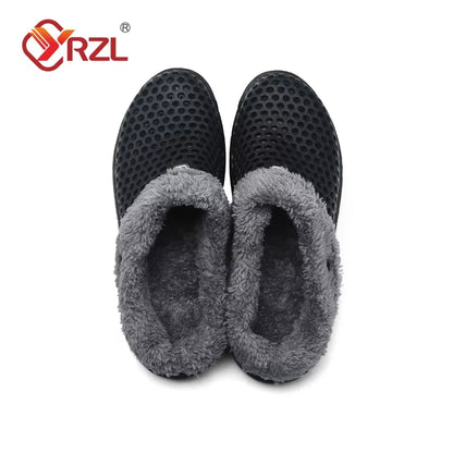 Winter Slippers Men Women Indoor Warm Shoes Non Slip Cotton Pantoffels Casual Clogs Slip on House Floor Slippers for Men