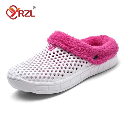 Winter Slippers Men Women Indoor Warm Shoes Non Slip Cotton Pantoffels Casual Clogs Slip on House Floor Slippers for Men