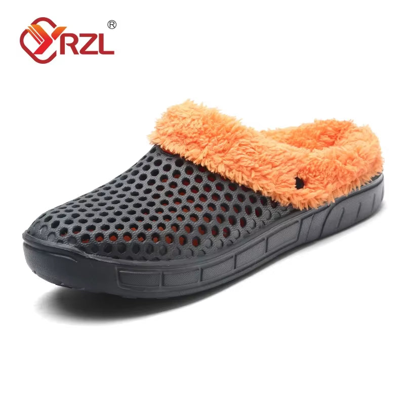 Winter Slippers Men Women Indoor Warm Shoes Non Slip Cotton Pantoffels Casual Clogs Slip on House Floor Slippers for Men