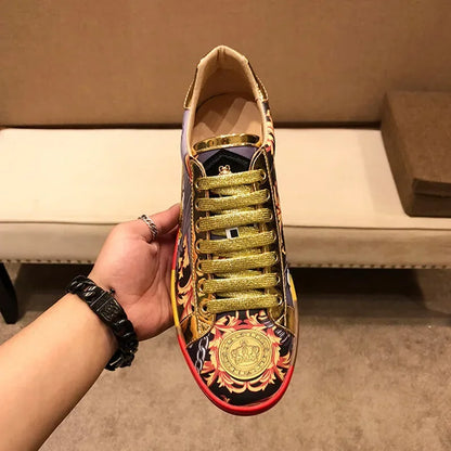 Mens Leather Male Men'S Shoes Men Sneakers Shoes for Men Luxury Designer Loafers Platform Men Leather Man Shoes