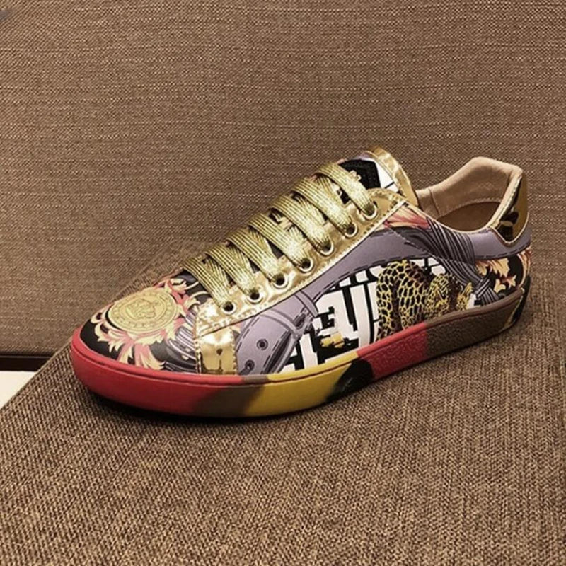 Mens Leather Male Men'S Shoes Men Sneakers Shoes for Men Luxury Designer Loafers Platform Men Leather Man Shoes