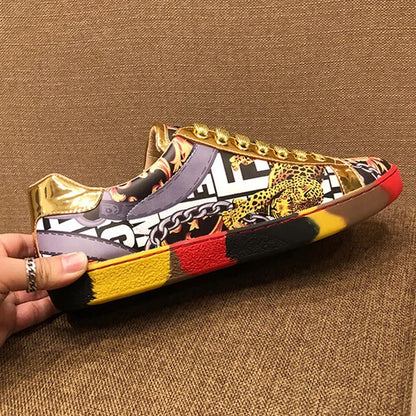 Mens Leather Male Men'S Shoes Men Sneakers Shoes for Men Luxury Designer Loafers Platform Men Leather Man Shoes