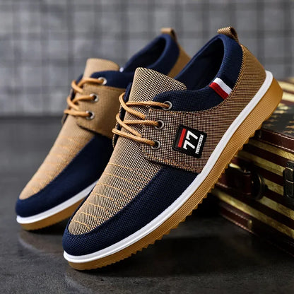  Men Canvas Shoes Breathable Beef Tendon Bottom Casual Vulcanized Shoes Work Footwear Tennis Masculino