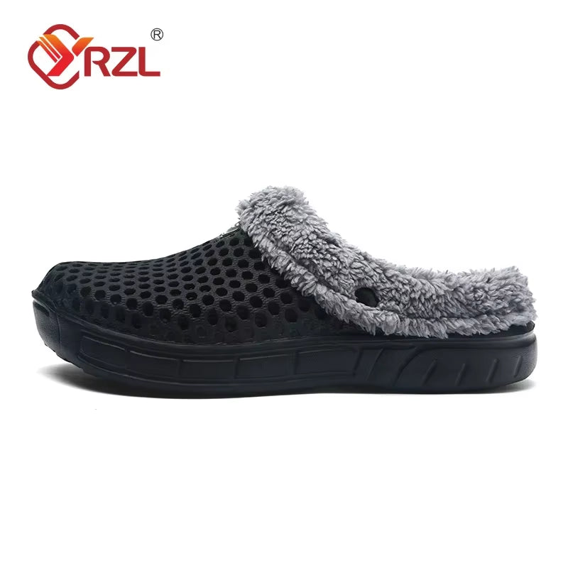 Winter Slippers Men Women Indoor Warm Shoes Non Slip Cotton Pantoffels Casual Clogs Slip on House Floor Slippers for Men